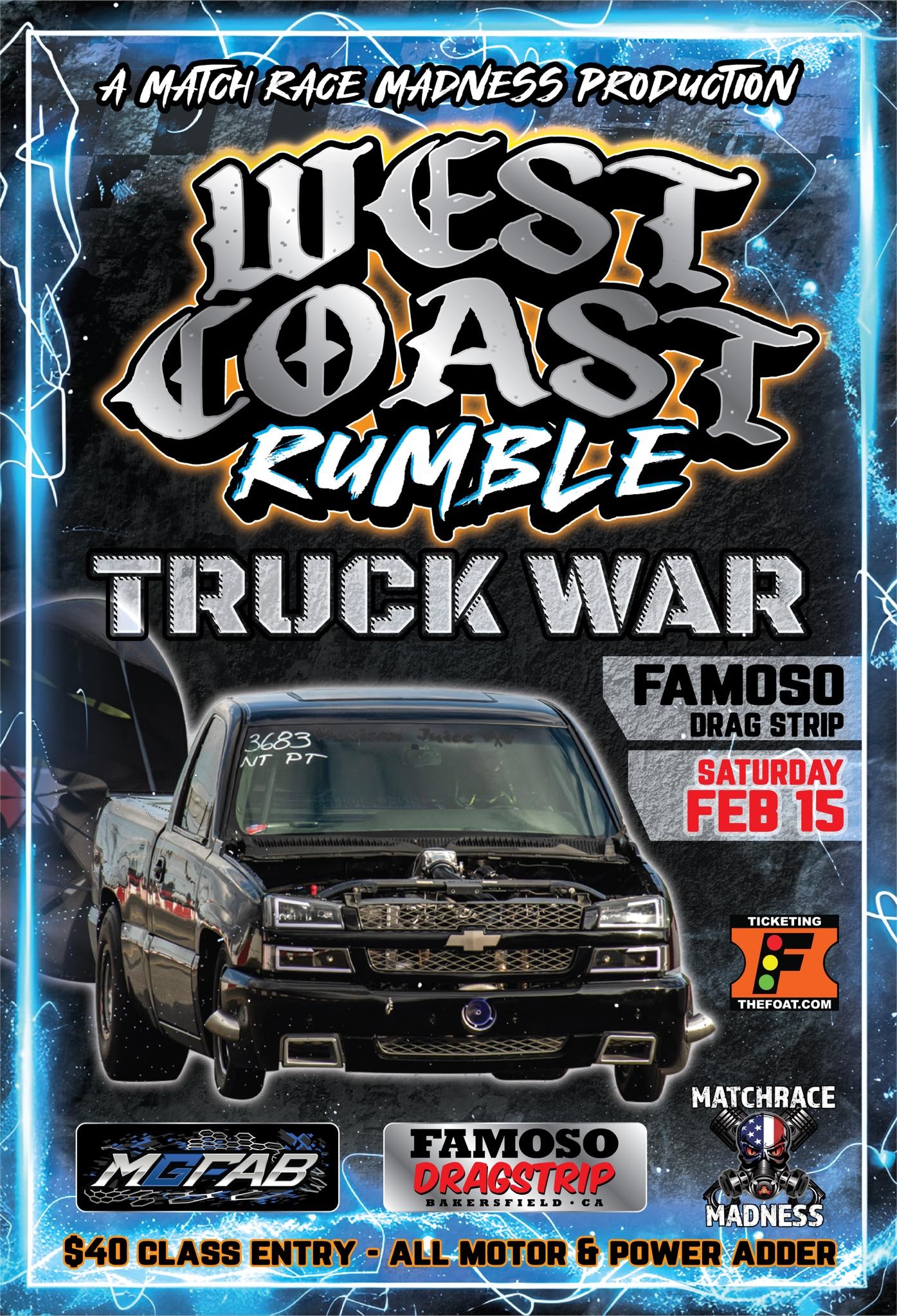 WEST COAST RUMBLE TRUCK WAR